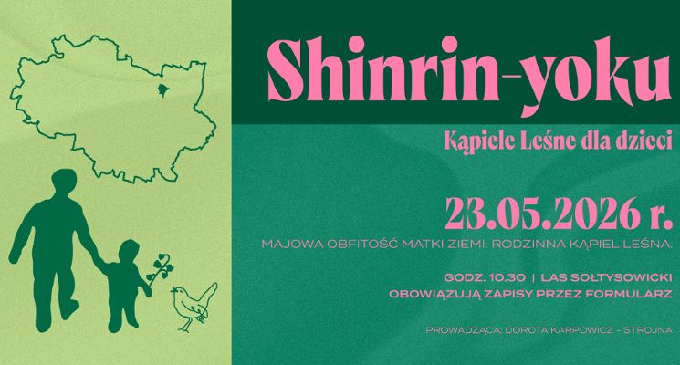 Plakat Majowa Obfitość Matki Ziemi - Rodzinna Kąpiel Leśna