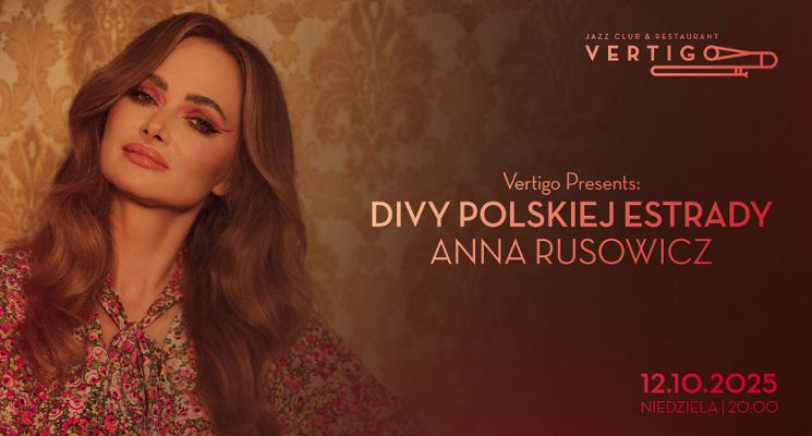 Plakat Divy Polskiej Estrady – Anna Rusowicz