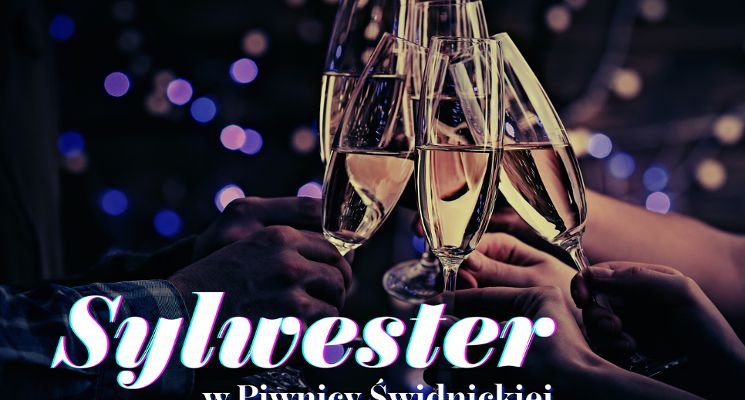 Plakat Sylwester 24/25 w Piwnicy Świdnickiej