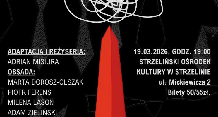 Plakat Spektakl ZŁE DUCHY