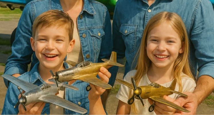 Plakat Rodzinny piknik modelarski w podwrocławskim Tworzyjanowie