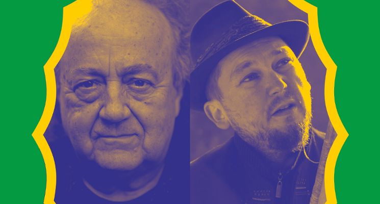 Plakat „Shakespeare. Kreacje” – koncert Józefa Skrzeka i Joszka Brody