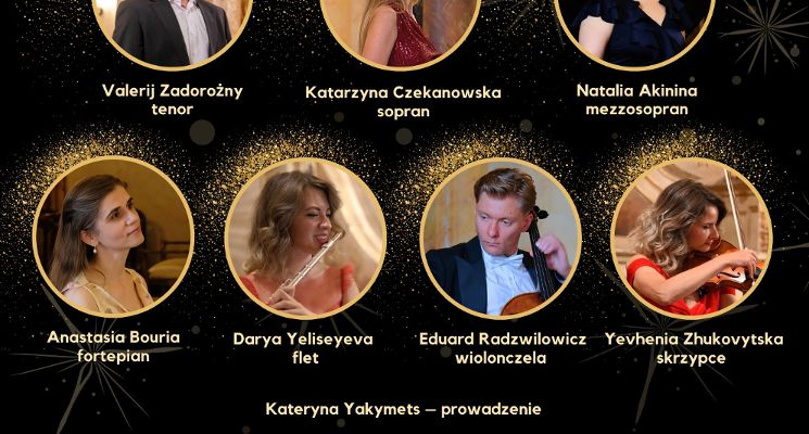 Plakat Świąteczna Gala Operowa - Opera Dolnośląska