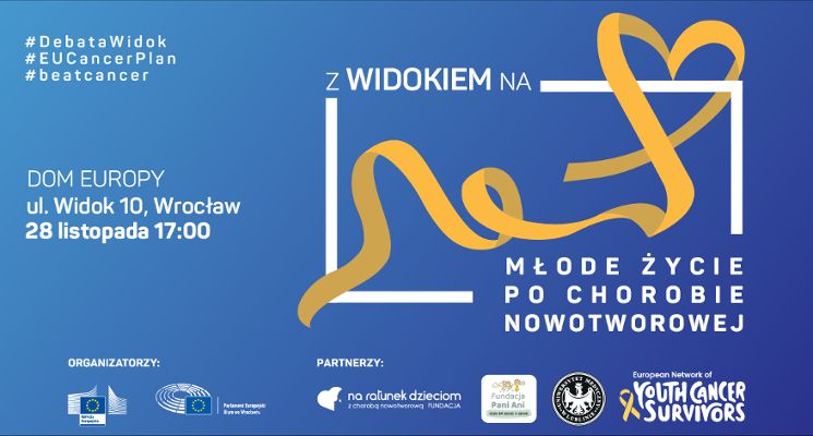 Plakat Z widokiem na młode życie po chorobie nowotworowej [SPOTKANIE]