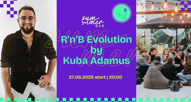 Plakat R’n’B Evolution by Kuba Adamus