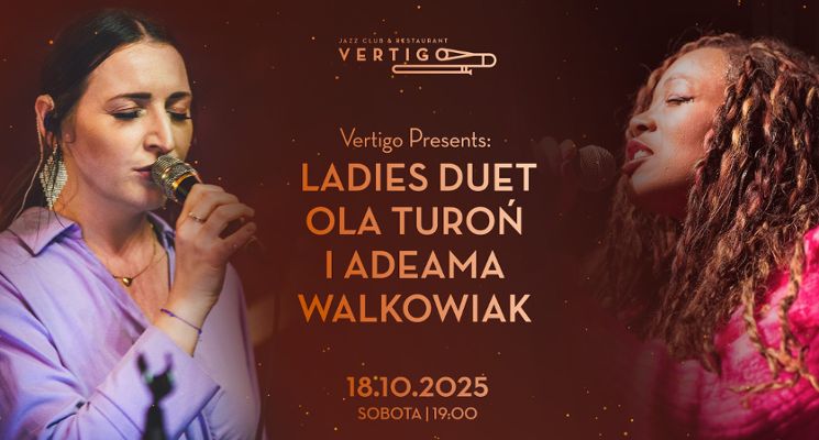 Plakat Ladies Duet Ola Turoń i Adeama Walkowiak