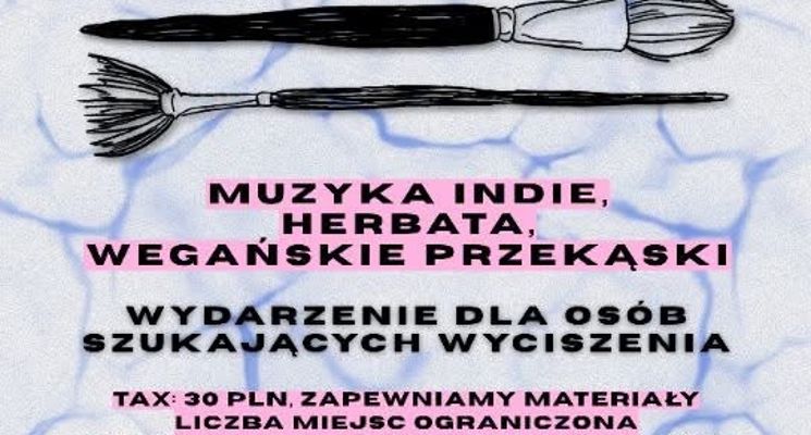 Plakat Kłirowe chill malowanie