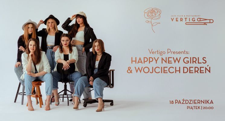 Plakat Happy New Girls & Wojciech Dereń