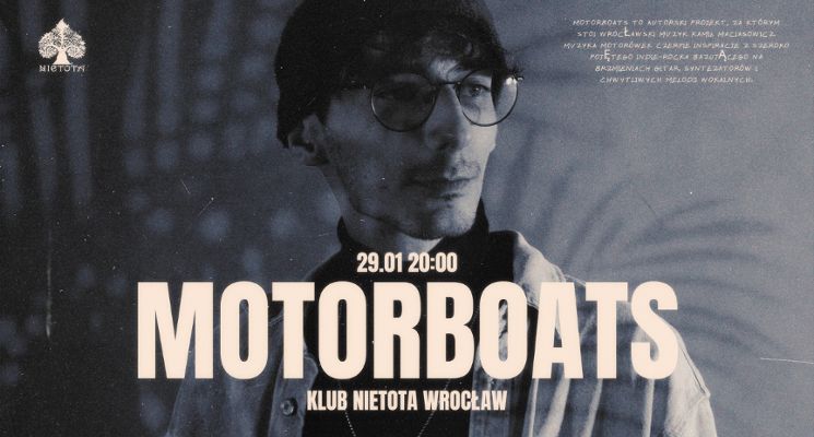 Plakat Motorboats [koncert]