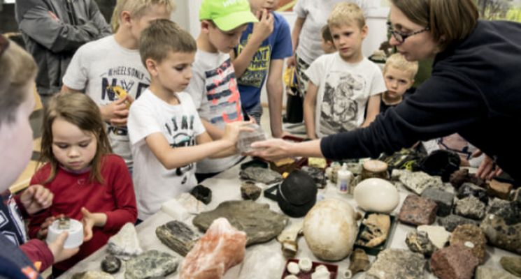 Plakat Noc Muzeów 2026 - Muzeum Geologiczne