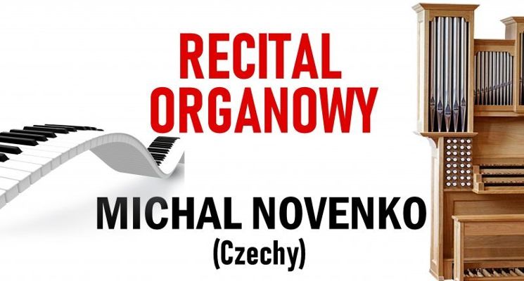 Plakat Koncert organowy Michala Novenki (Czechy)