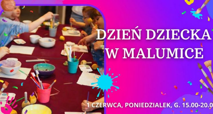 Plakat Dzień dziecka w MaluMice