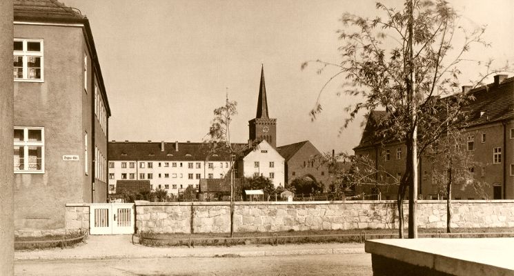 Plakat Spacer Historyczny - Popowice Południowe i Gądów Mały