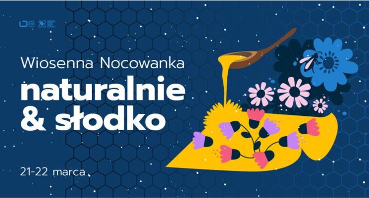 Plakat Wiosenna Nocowanka dla Dzieci – naturalnie & słodko