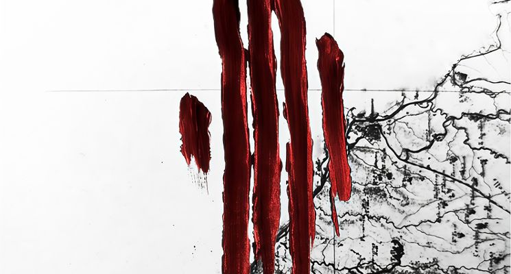 Plakat Kim jest ten człowiek, co tak broczy krwią? / What bloody man is that?