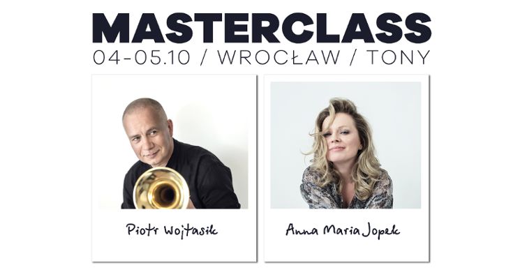 Plakat Warsztaty muzyczne: Anna Maria Jopek & Piotr Wojtasik MASTERCLASS