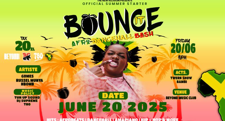 Plakat Bounce It – AfroDancehall Bash