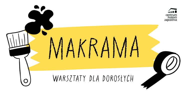Plakat Makrama [warsztaty dla dorosłych]