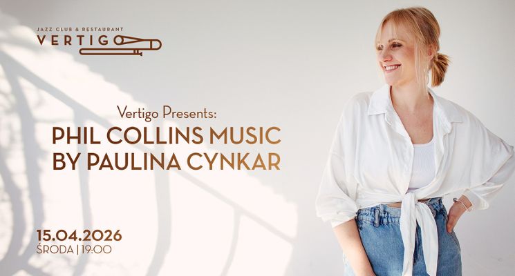 Plakat Phil Collins Music by Paulina Cynkar