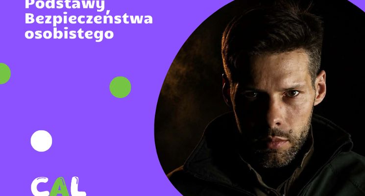 Plakat PODSTAWY BEZPIECZEŃSTWA OSOBISTEGO DLA KOBIET I MĘŻCZYZN