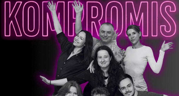 Plakat Musical Improwizowany - Kompromis