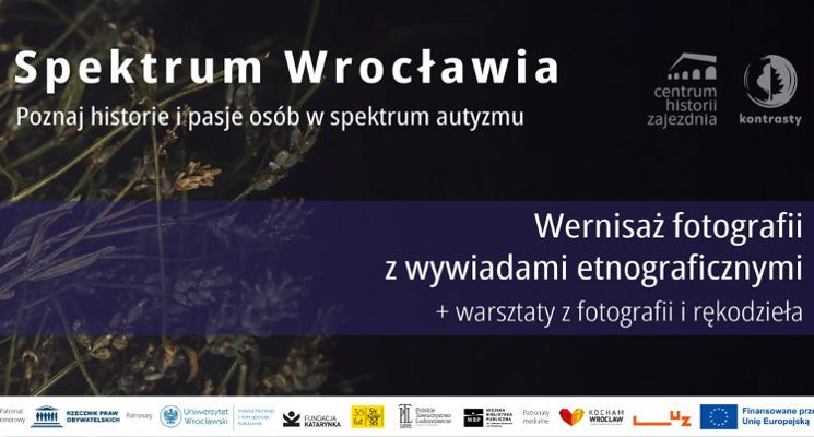Plakat Wernisaż wystawy "Spektrum Wrocławia"