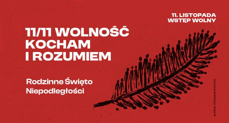Plakat Rodzinne Święto Niepodległości | Koncerty, warsztaty, wystawy, animacje, konkursy