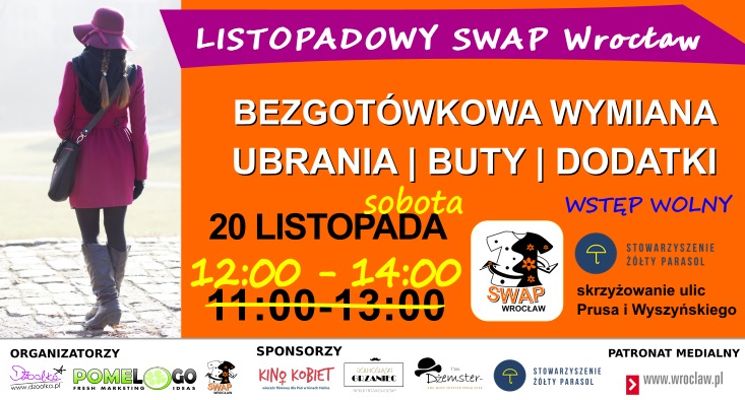 Plakat SWAP Wrocław – ostatni w 2021 r.