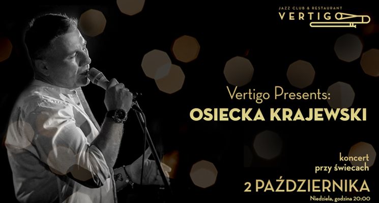 Plakat Vertigo Presents: Osiecka Krajewski – koncert przy świecach