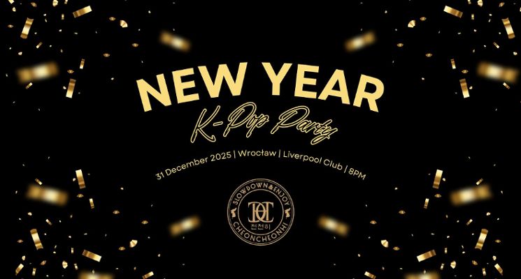 Plakat Sylwester K-POP 2025/2026