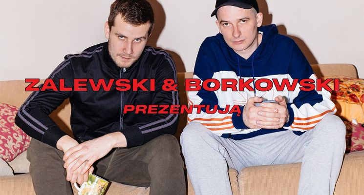 Plakat Stand-up: Zalewski & Borkowski Przedstawiają