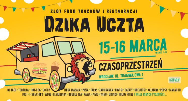 Plakat Dzika Uczta