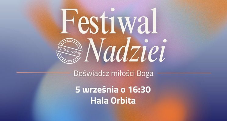 Plakat Festiwal Nadziei