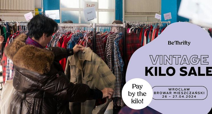 Plakat BeThrifty Vintage Kilo Sale