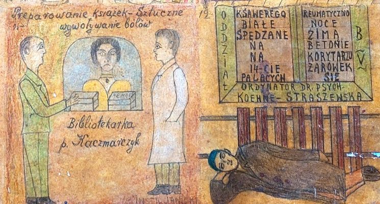 Plakat Ksawery Zarębski – mniej znany twórca art brut z Branic