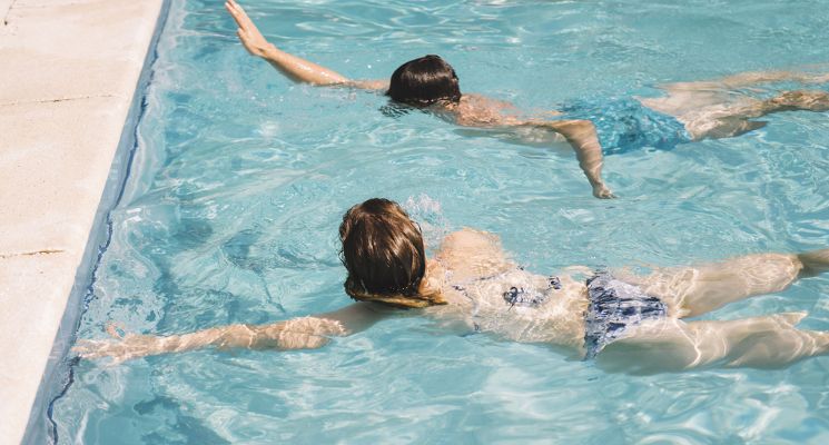 Plakat Aktywna Zima na Basenie