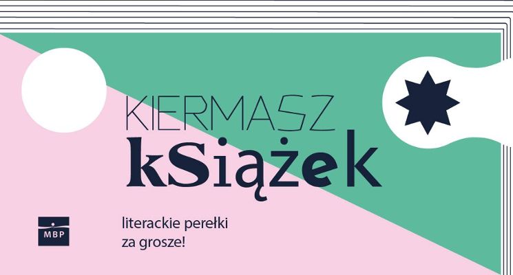 Plakat Kiermasz książki nowej i używanej