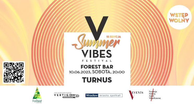 Plakat Vertigo Summer VIBES Festival - Turnus - Forest Bar