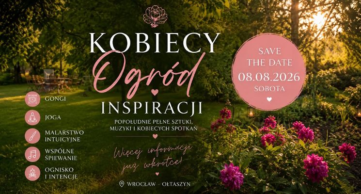 Plakat Kobiecy Ogród Inspiracji [SPOTKANIA]