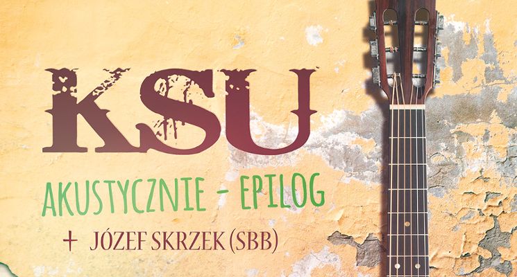 Plakat KSU Akustycznie