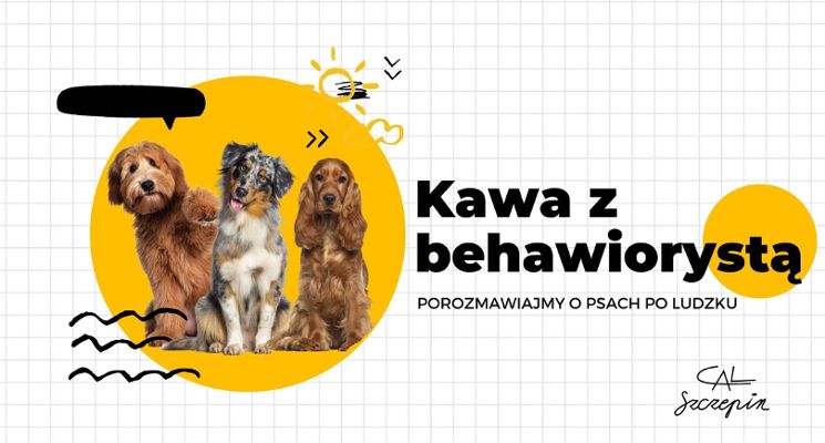 Plakat Kawa z behawiorystą w CAL Szczepin
