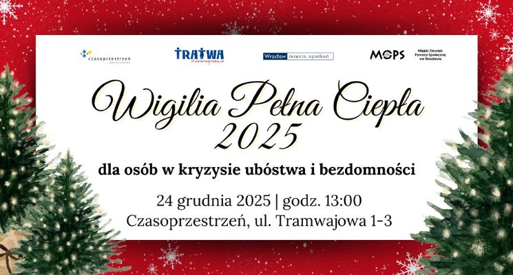 Plakat Wigilia Pełna Ciepła 2025