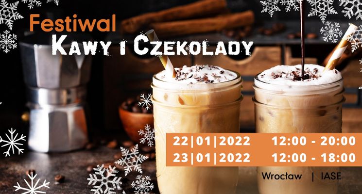 Plakat Festiwal Kawy i Czekolady 2022