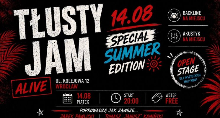 Plakat Tłusty Jam - Special Summer Edition
