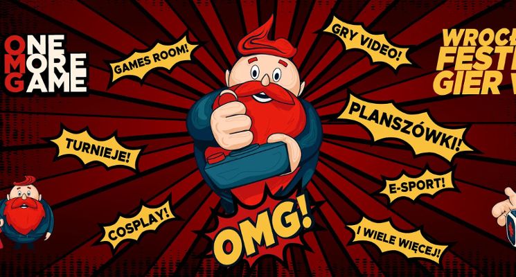 Plakat One More Game 2026 – Wrocławski Festiwal Gier