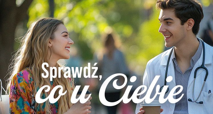 Plakat Kwiecień w Magnolia Park miesiącem dbałości o zdrowie