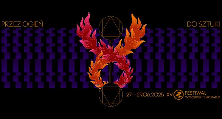 Plakat XV Festiwal Wysokich Temperatur
