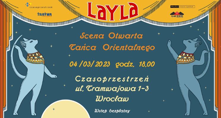 Plakat Layla - Scena Otwarta Tańca Orientalnego