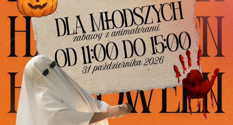 Plakat Halloween Dla Najmłodszych w Coffee Planet