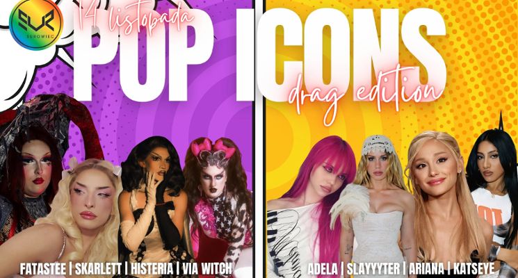 Plakat POP ICONS | DRAG EDITION [drag show]